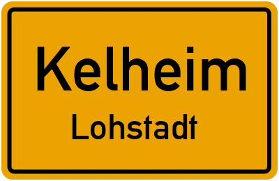 Straßenverzeichnis Kelheim Lohstadt
