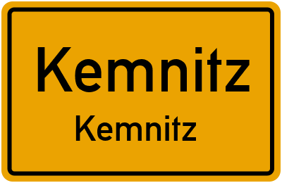 Straßenverzeichnis Kemnitz Kemnitz