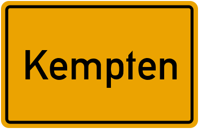 Branchenbuch Kempten, Bayern