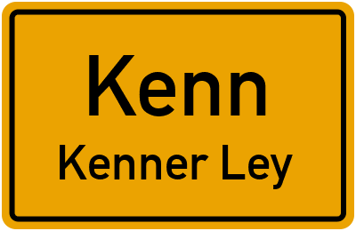 Straßenverzeichnis Kenn Kenner Ley