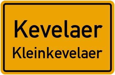 Straßenverzeichnis Kevelaer Kleinkevelaer