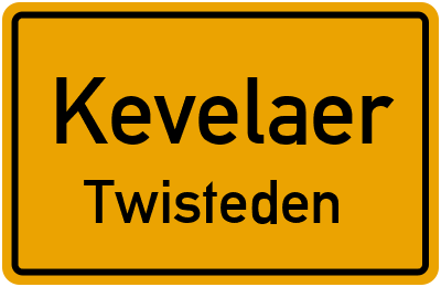 Straßenverzeichnis Kevelaer Twisteden