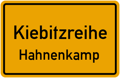 Straßenverzeichnis Kiebitzreihe Hahnenkamp