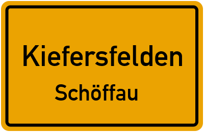 Straßenverzeichnis Kiefersfelden Schöffau