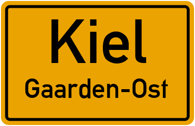 Straßenverzeichnis Kiel Gaarden-Ost