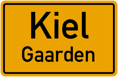Straßenverzeichnis Kiel Gaarden