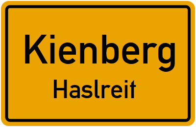 Straßenverzeichnis Kienberg Haslreit