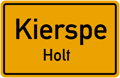 Straßenverzeichnis Kierspe Holt