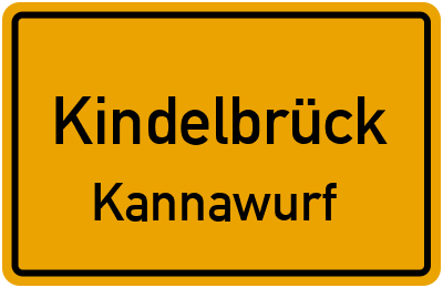 Straßenverzeichnis Kindelbrück Kannawurf