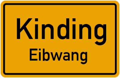 Straßenverzeichnis Kinding Eibwang