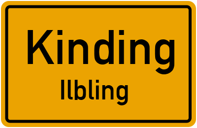 Straßenverzeichnis Kinding Ilbling