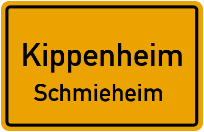 Straßenverzeichnis Kippenheim Schmieheim