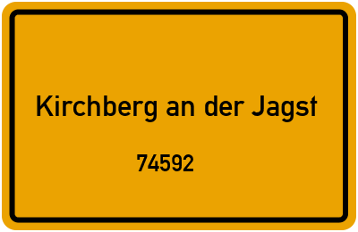 74592 Kirchberg an der Jagst