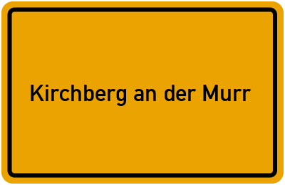 Wo liegt Kirchberg an der Murr?