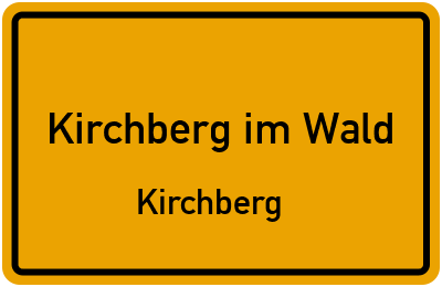 Straßenverzeichnis Kirchberg im Wald Kirchberg