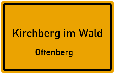 Straßenverzeichnis Kirchberg im Wald Ottenberg