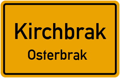 Straßenverzeichnis Kirchbrak Osterbrak