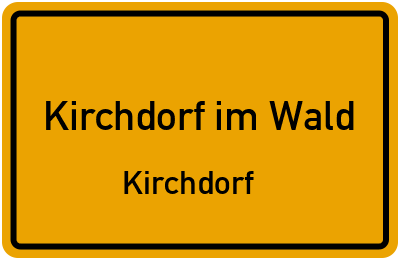 Straßenverzeichnis Kirchdorf im Wald Kirchdorf