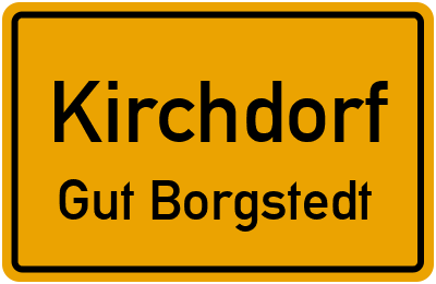 Straßenverzeichnis Kirchdorf Gut Borgstedt