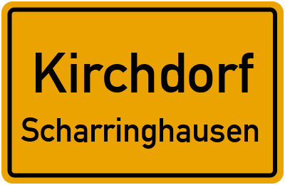 Straßenverzeichnis Kirchdorf Scharringhausen