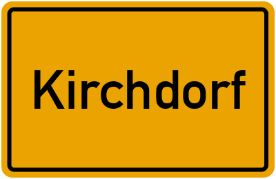 Branchenbuch Kirchdorf, Baden-Württemberg