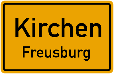 Straßenverzeichnis Kirchen Freusburg