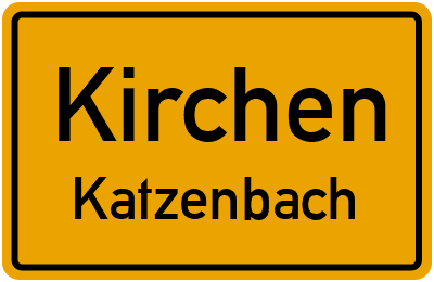 Straßenverzeichnis Kirchen Katzenbach