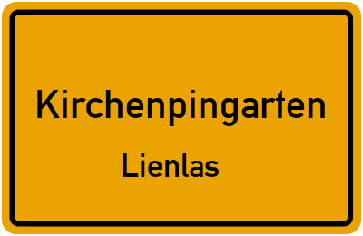Straßenverzeichnis Kirchenpingarten Lienlas