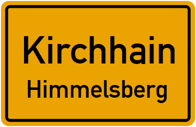 Straßenverzeichnis Kirchhain Himmelsberg