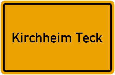 Branchenbuch Kirchheim Teck, Baden-Württemberg