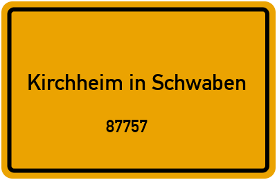 87757 Kirchheim in Schwaben