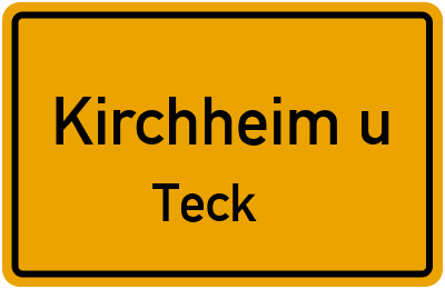 Branchenbuch Kirchheim u. Teck, Baden-Württemberg