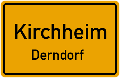 Straßenverzeichnis Kirchheim Derndorf