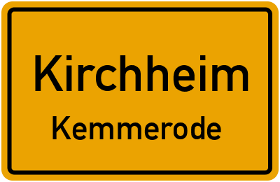 Straßenverzeichnis Kirchheim Kemmerode
