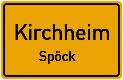 Straßenverzeichnis Kirchheim Spöck