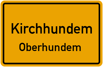 Straßenverzeichnis Kirchhundem Oberhundem