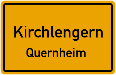 Straßenverzeichnis Kirchlengern Quernheim
