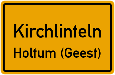 Straßenverzeichnis Kirchlinteln Holtum (Geest)