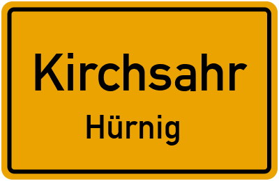 Straßenverzeichnis Kirchsahr Hürnig
