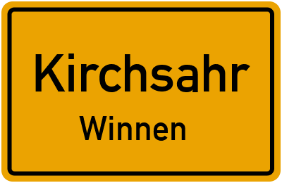 Straßenverzeichnis Kirchsahr Winnen