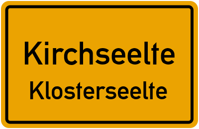 Straßenverzeichnis Kirchseelte Klosterseelte
