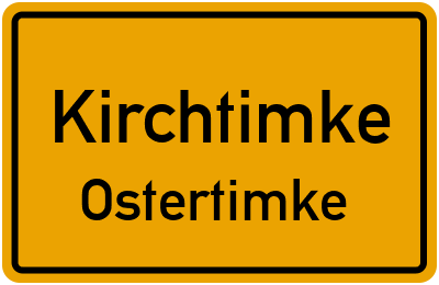 Straßenverzeichnis Kirchtimke Ostertimke
