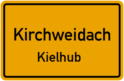 Straßenverzeichnis Kirchweidach Kielhub