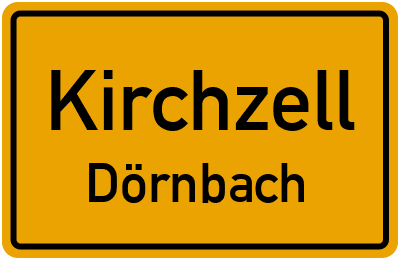 Straßenverzeichnis Kirchzell Dörnbach