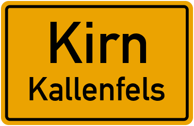 Straßenverzeichnis Kirn Kallenfels