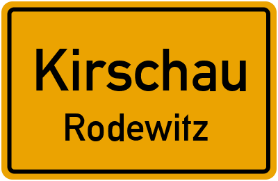 Straßenverzeichnis Kirschau Rodewitz