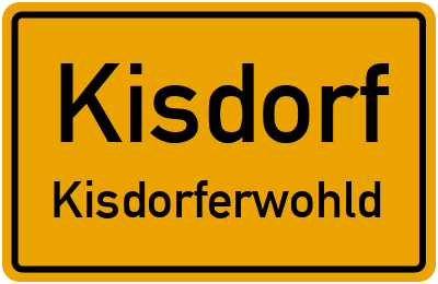 Straßenverzeichnis Kisdorf Kisdorferwohld