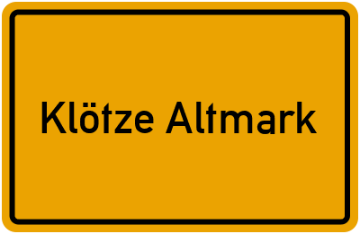 Klötze Altmark