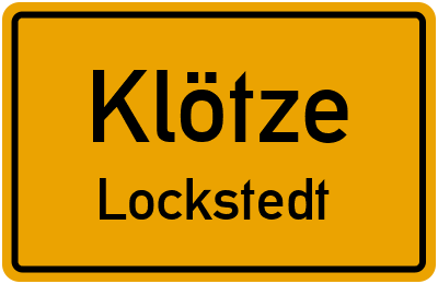 Straßenverzeichnis Klötze Lockstedt