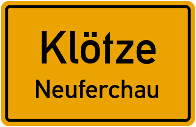 Straßenverzeichnis Klötze Neuferchau